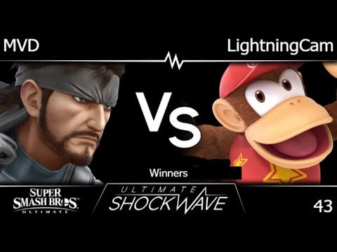 USW 43 - TG | MVD (Snake) vs LightningCam (Diddy) Top 16 - Winners - SSBU