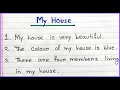 10 Lines Essay On My Beautiful House How To Write Essay On My House Essay Writing On My House