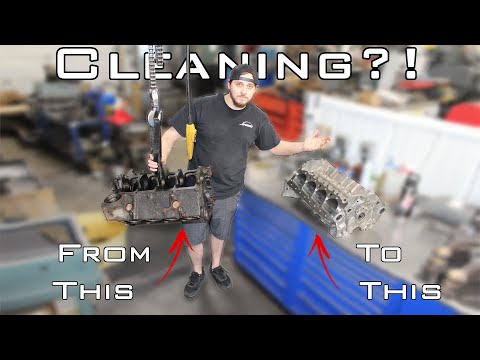 How do WE clean YOUR engine parts in our machine shop? @JAMSIONLINE