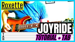 Roxette - Joyride (Guitar Cover) Lesson | Tab | Tutorial