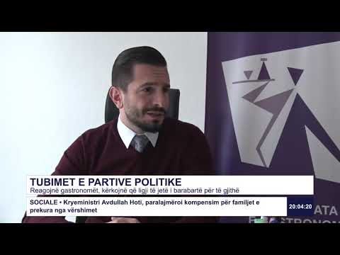 TUBIMET E PARTIVE POLITIKE Reagojnë gastronomët, kërkojnë që ligji të jetë i barabartë për të gjithë