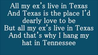Download lagu George Strait All My Ex's Live In Texas Lyrics mp3
