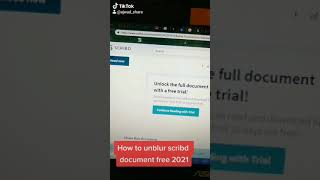 How to unblur scribd document free 2022 | How to download any file from srcibd for free 2022.