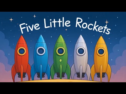Five Little Rockets | Kids Songs & Nursery Rhymes | Pip Pop Playhouse