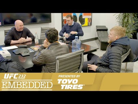“He Didn’t Do Anything Wrong” | UFC 232 Embedded: Vlog Series – Episode 3