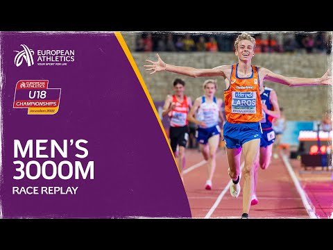 Men's 3000m Final | Race Replay | European Athletics U18 Championships