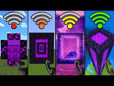 Nether Portal with Random Wi-Fi - GIANT compilation