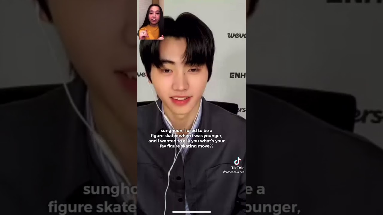 Sunghoon answered what his favorite moves in figure skating 🤔