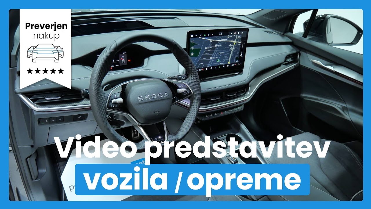 Škoda Enyaq iV Coupé Sportline 85 - TAKOJ NA VOLJO