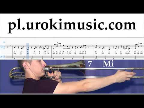 Jak Grać Na Puzonie Super Mario Bros - Theme Tabulatura Lekcje um-a463