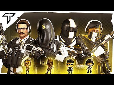 New Pro League Sets - Nøkk, Warden, IQ, Tachanka - Rainbow Six Siege