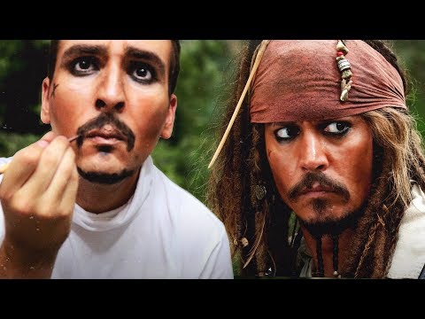 CAPTAIN Jack Sparrow Makeup/Cosplay ☠️ | Michael Cerasoli