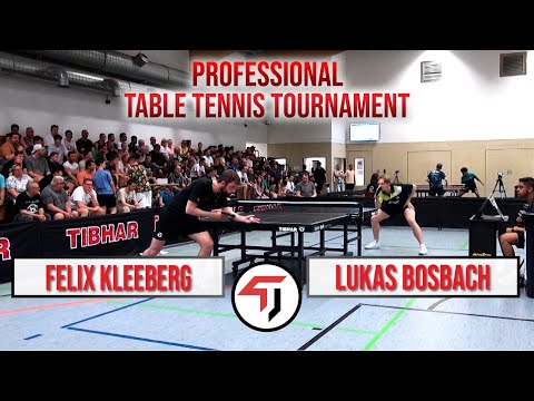 TomorrowTT PRO tournament - Lukas Bosbach vs Felix Kleeberg - Group 3.