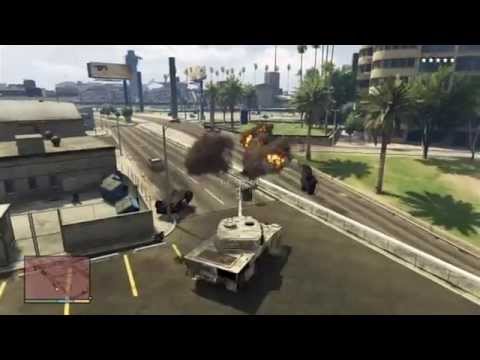 Grand Theft Auto V - Tank Massacre