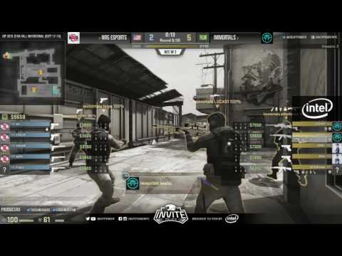 Immortals vs NRG eSports - Semi Final - Map 1 - IBP Invite Fall 2016 (CS:GO)