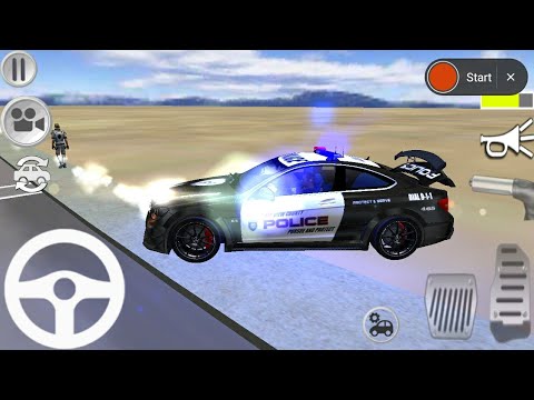 Police Car Mercedes S63 Driving - Hot pursuit Simulator 3D Android Gameplay