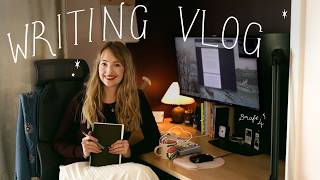 a day in my life as an author 🫖🖋️ finishing novel #2!! + packing for tour