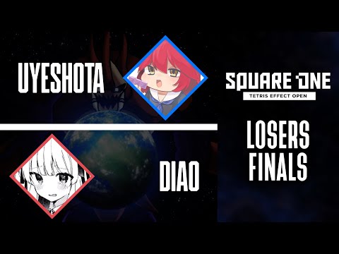 Uyeshota vs Diao - Losers Finals - Square One Tetris Effect Open