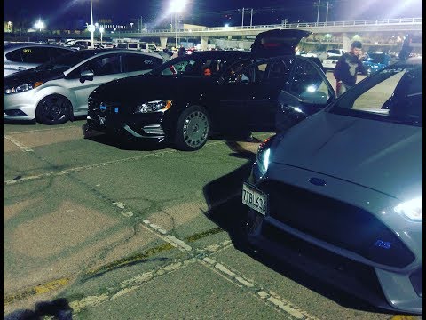 Focus RS VS Polestar VS Fiesta ST Drag Racing