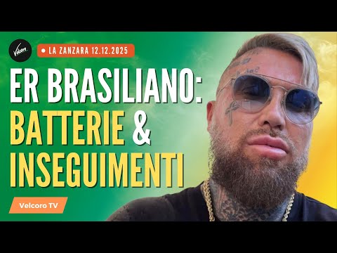 Er Brasiliano: batterie & inseguimenti | La Zanzara del 12.12.2025