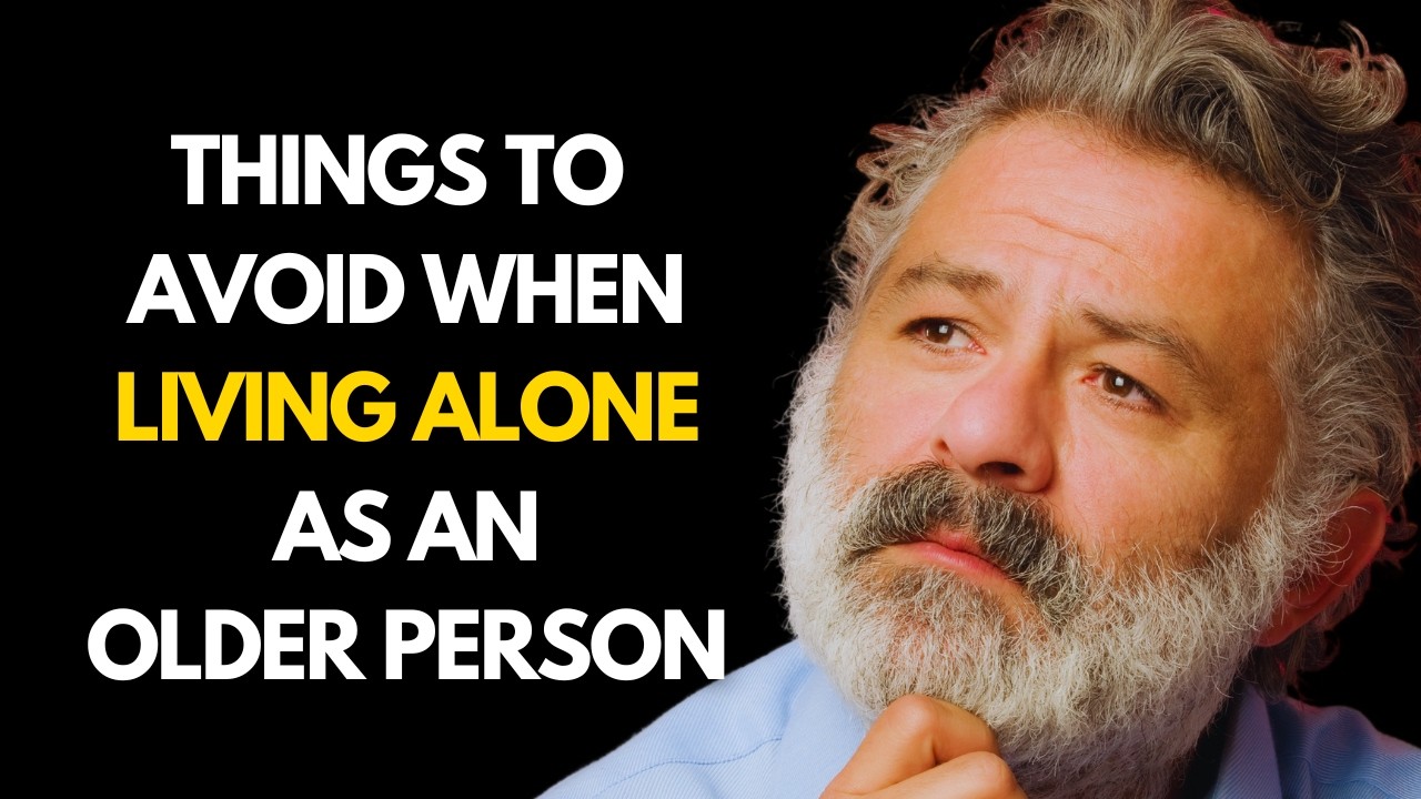 Things To Avoid When Living Alone as an Older Person