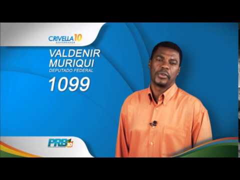 DEPUTADO FEDERAL - PRB/RJ  VALDENIR MURIQUI 1099