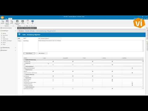 VivoInform - Rollen (Berechtigungen)