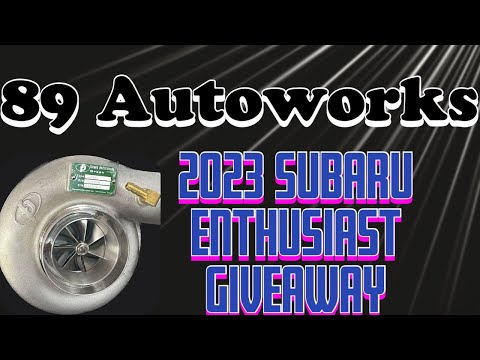 Subaru Turbo GIVEAWAY! | How to WIN this FP Green Turbo for your Subaru!