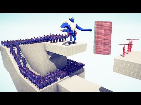 100x BRAWLER + ICE GIANT vs 3X EVERY GOD - Totally Accurate Battle Simulator TABS