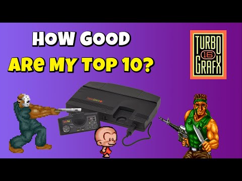 Ultimate Turbografx 16 Countdown: Top 10 Games