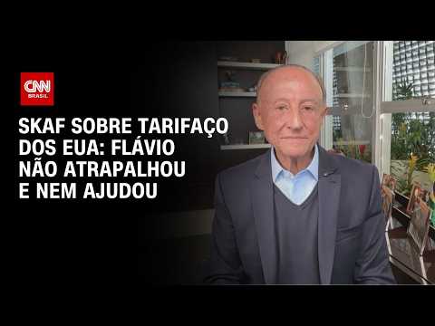 Skaf sobre Flávio Bolsonaro: “Não ajudou nem atrapalhou” no tarifaço dos EUA | BASTIDORES CNN