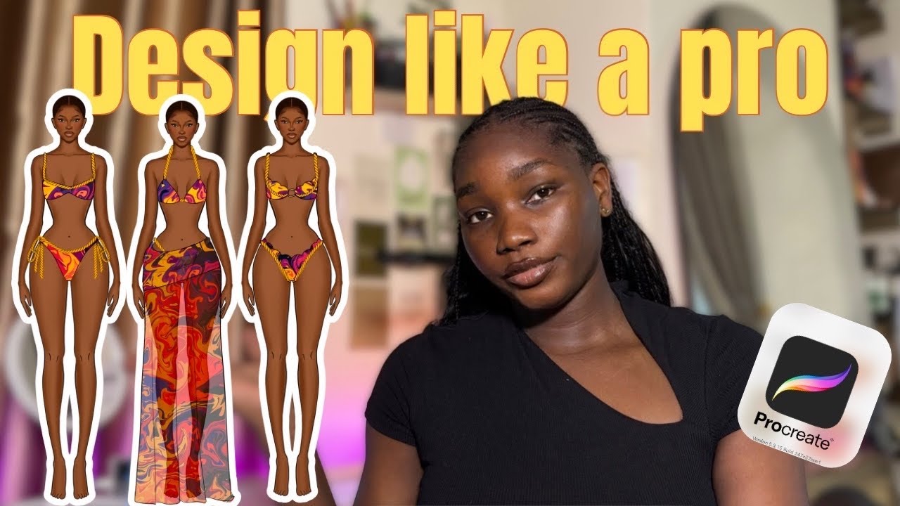 How to design clothes for your fashion brand using Procreate (The Easy Way)