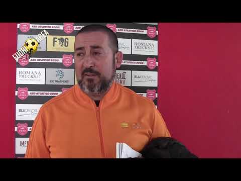 UNDER 17 ELITE: Atletico 2000 - Accademia Calcio Roma 2-0, le parole di Pucciarelli