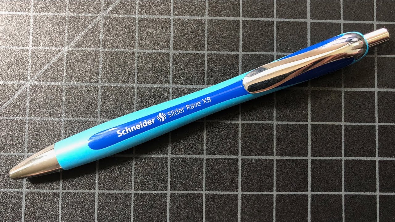 Schneider Stylo bille Slider Rave XB 0.7 mm, Bleu