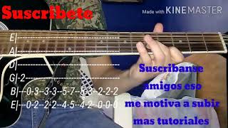 Estrella caida-Ariel camacho- tutorial segundo requinto con tabs