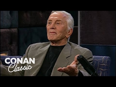 Kirk Douglas On "Late Night With Conan O'Brien" 09/16/97 | Late Night with Conan O’Brien
