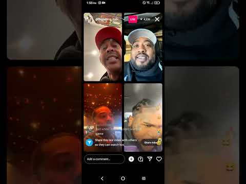 "QUEENZFLIP AND FATBOY GO AT IT ON LIVE WITH GILLIE DA KID 😂😂"