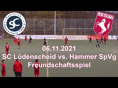 SC Lüdenscheid D1 vs. Hammer SpVg D1  --  Freundschaftsspiel  --  06.11.2021