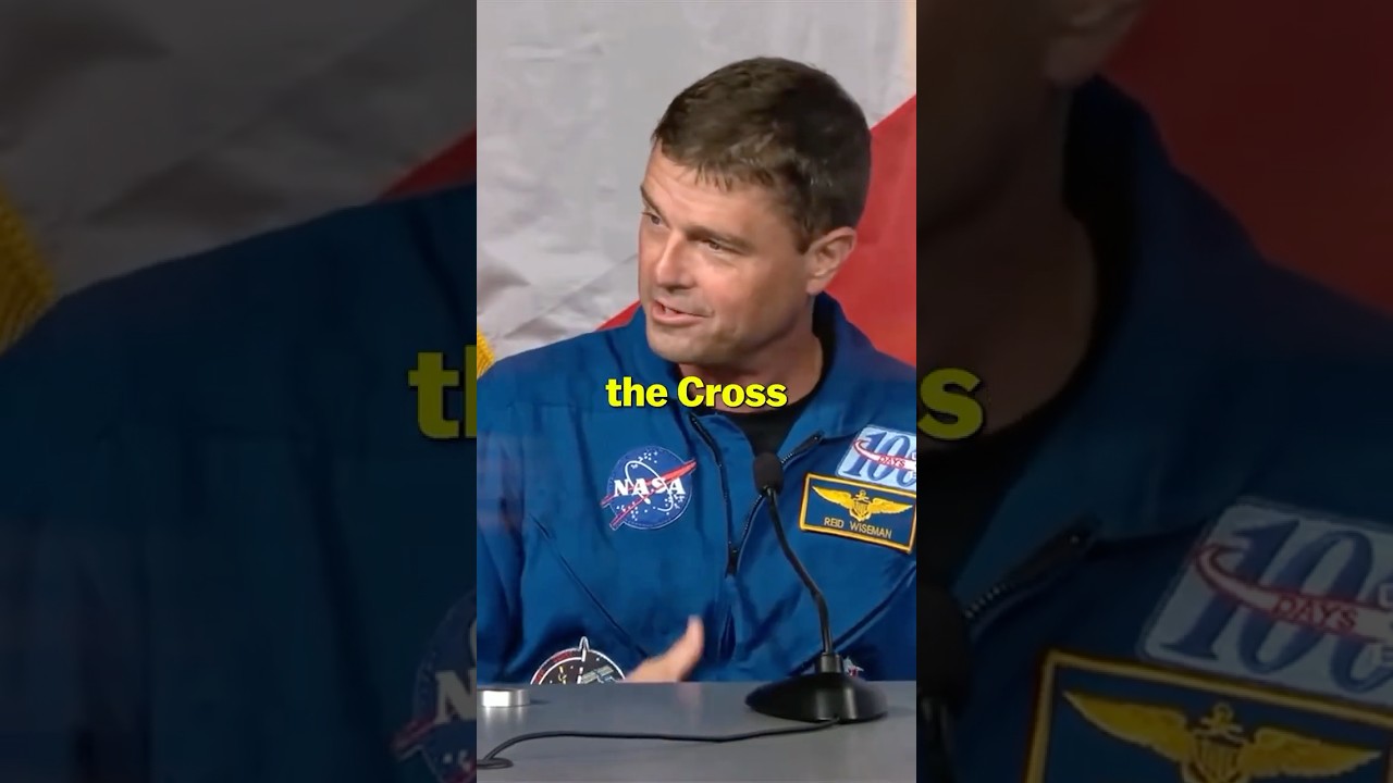 Artemis II Astronaut: I saw the cross and cried ✝️