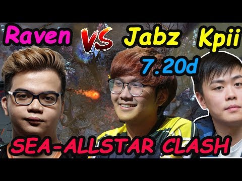 EPIC SEA AllStar CLASH LOTAC RAVEN [MonkeyKing] VS Fnatic Jabz [Medusa] & Mski Kpii [SandKing] 7.20d