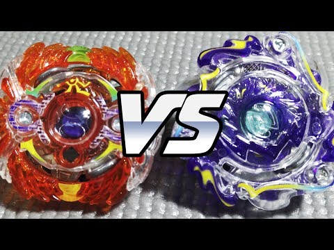 Holy Horusood .V.J vs Nova Neptune .Q.N - [Beyblade Burst] - ベイブレードバースト [Hardliner Rush Down]