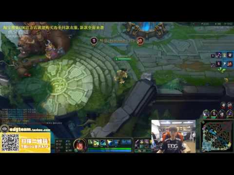 [ Aug 4, 2016 ] EDG Deft vs SKT Bang | Sivir vs Jhin | Kr challenger | s6 live stream