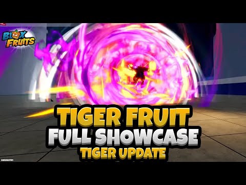 NEW Tiger Fruit (FULL SHOWCASE) (Blox Fruits Tiger Update)