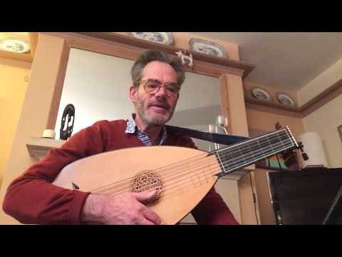 Day 42: Ricercar 13, Spinacino - sublime writing! (source: Lute Society 158 Early 15th Preludes etc)