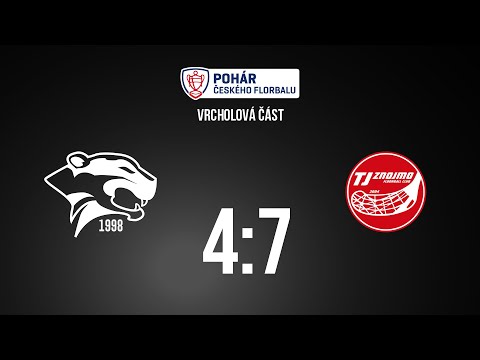PANTHERS OTROKOVICE - TJ Znojmo (POHÁR ČESKÉHO FLORBALU - Vrcholová část)