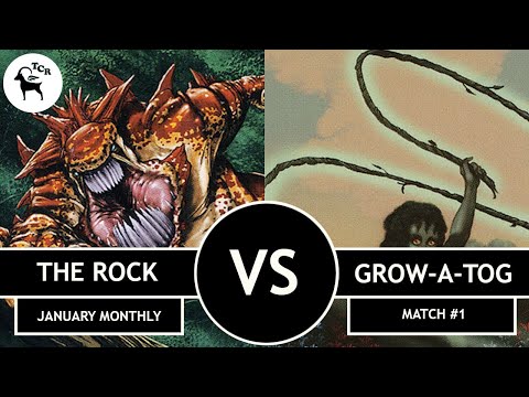The Rock vs  - Gro-a-Tog Premodern Monthly Open January 2021 Match #1