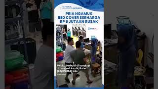 Viral Video Pria di Grogol Ngamuk Hancurkan Mesin Cuci Gegara Bed Cover Rusak, Pelaku Sempat Kabur