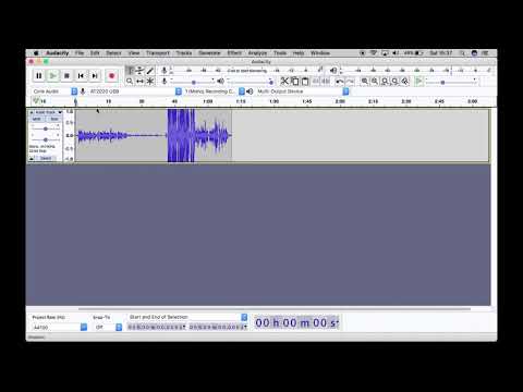 Audacity tutorial 1  Beginner   Recording, levels and playback