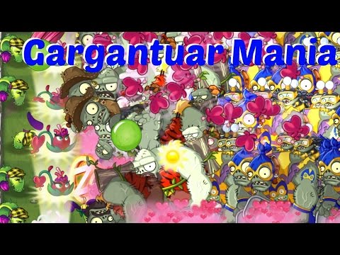 Plants vs Zombies 2 Epic Hack : Gargantuar Mania vs Shadow Storm