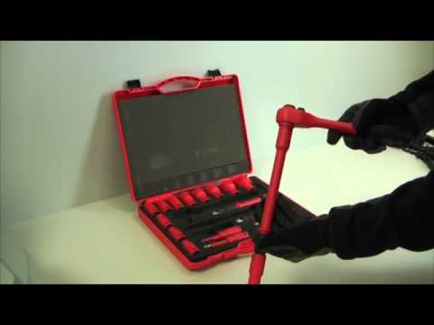 HAUPA 220404 Knarrenkoffer / Tool case 1000 V 1/2"